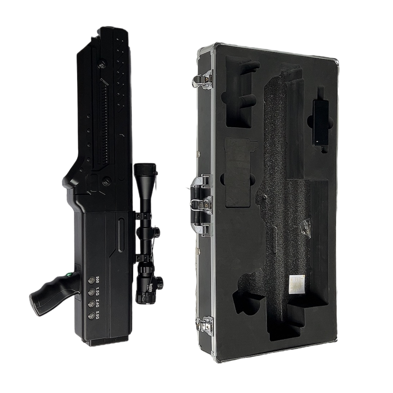  宁津手持便携式枪型低空防御反制四通道A型